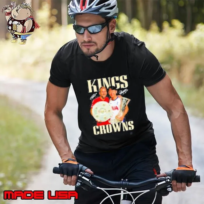 King With Crowns Son Heung Min x Harry Kane Signatures shirts Unisex