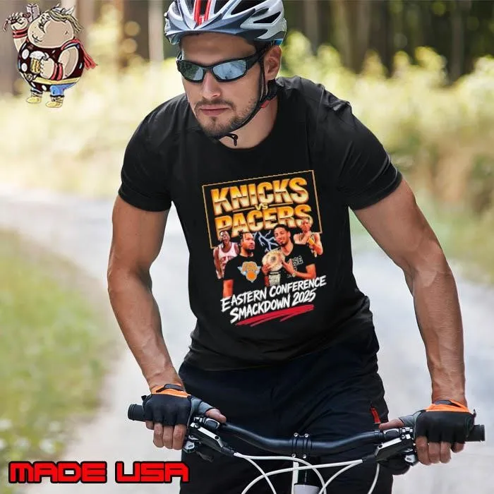 Knicks Vs Pacers Eastern Conference Smackdown 2025 Vintage Bootleg Unisex