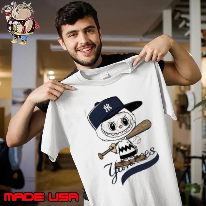 Labubu Charlie Brown New York Yankees Unisex