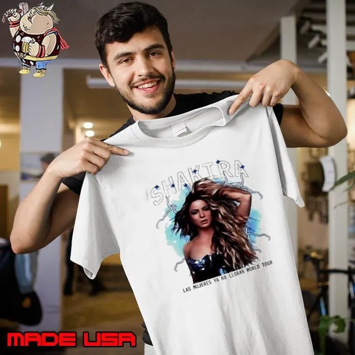 Las Mujeres Ya No Lloran Shakira 2025 Tour Unisex
