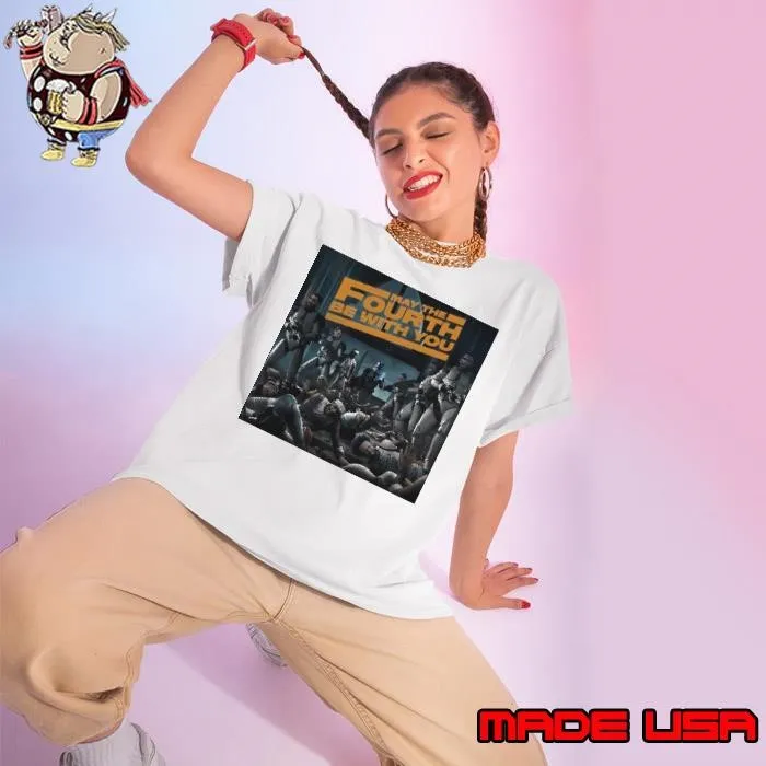 May the Fourth be with you basketball Ladies tee