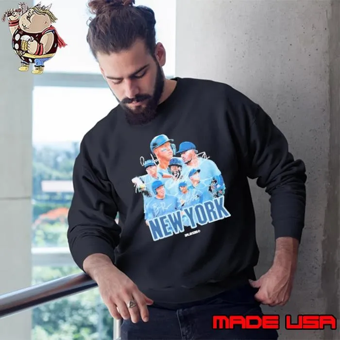 New York Yankees MLB Players Series Signatures Sweatshirt