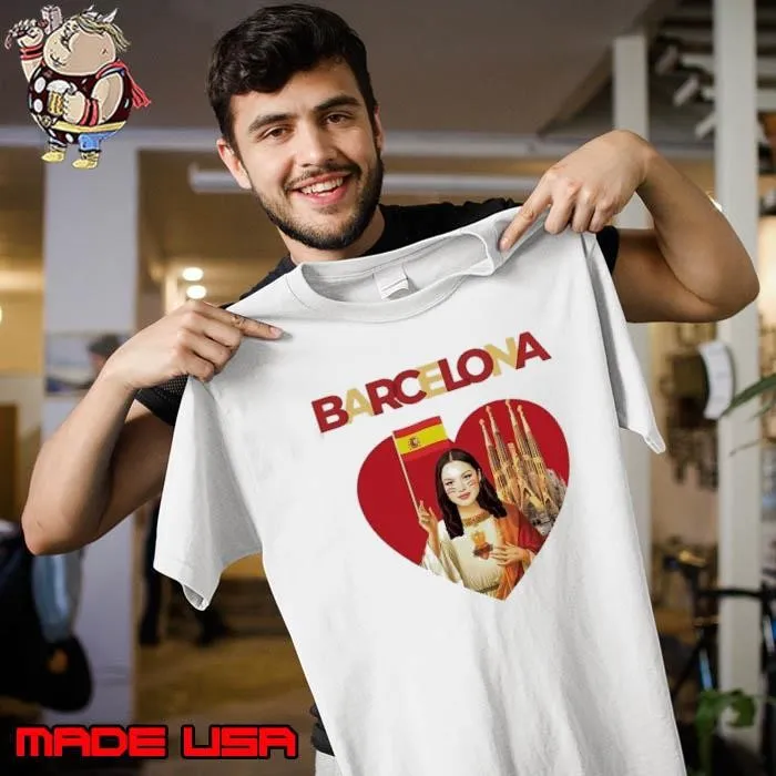 Olivia Rodrigo Barcelona and Heart Unisex