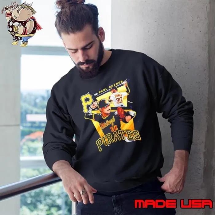Paul Skenes no.30 Pittsburgh Pirates baseball player Anime Sweatshirt