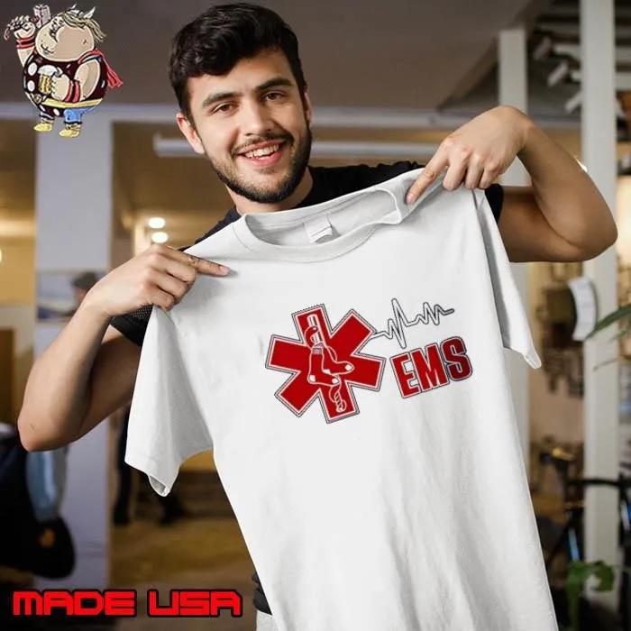 Personalized red sox ems appreciation 2025 baseball shirt