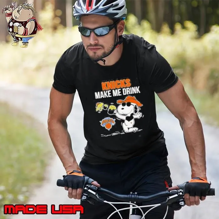 Snoopy And Woodstock New York Knicks Make Me Drink Unisex