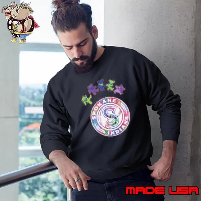 Spokane Indians Grateful Dead Night 60th Anniversary 2025 Sweatshirt