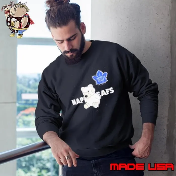 Toronto maple leafs teddy bear hockey shirt