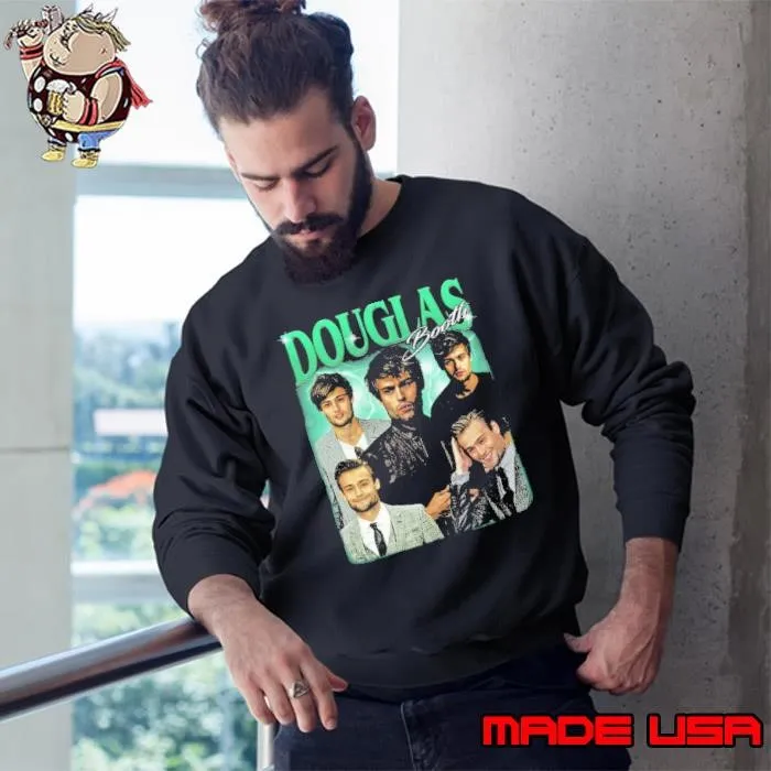 Douglas Booth English actor and musician Sweatshirt
