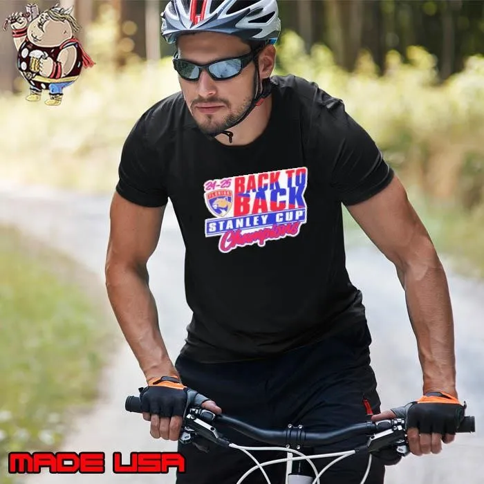 Florida Panthers 24-25 Back To Back Stanley Cup Champions Unisex