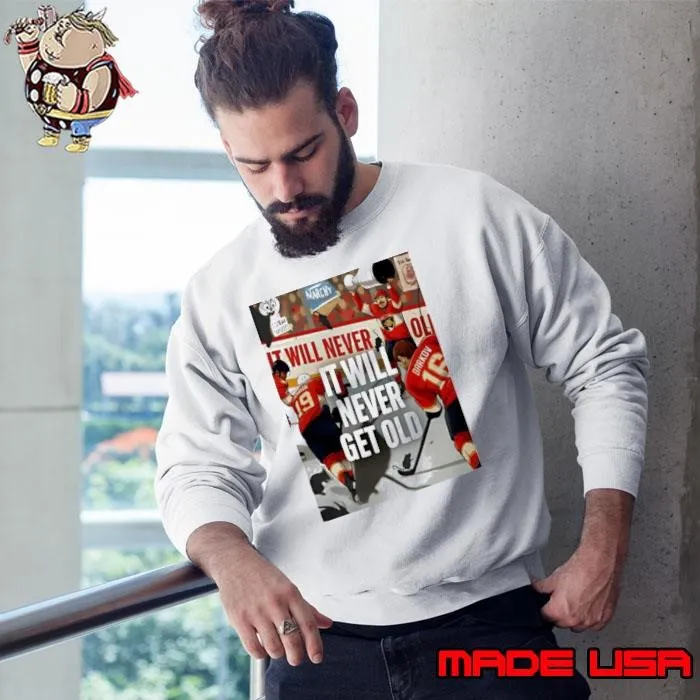 Florida Panthers it will never get old Champions shirt