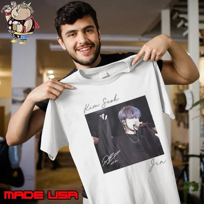 Kim Seokjin BTS signature Unisex