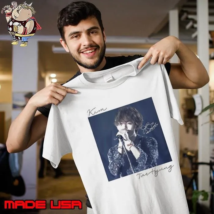 Kim Taehyung BTS signature Unisex