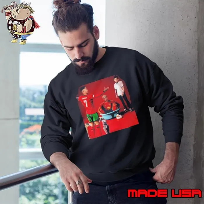 Messi vs Cristiano Ronaldo vs Lamine Yamal UEFA Champions League Sweatshirt