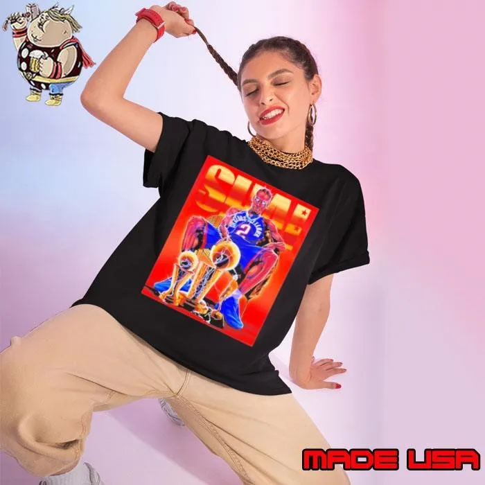 Shai Gilgeous-Alexander MVP cartoon Slam Champion 2025 shirt