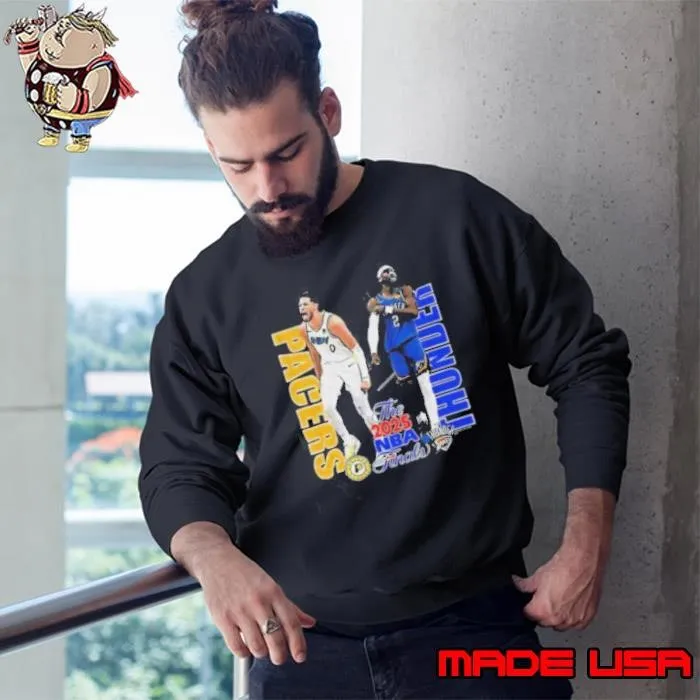 Tyrese Haliburton and Shai Gilgeous Alexander Pacers vs Thunder the NBA Finals 2025 Sweatshirt