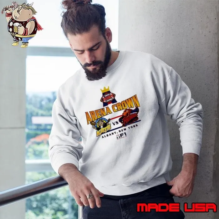 Arena Crown F1 Matchup Kashville Kats vs AlBany FireBirds Sweatshirt