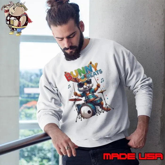 Beats play drums music cute shirt