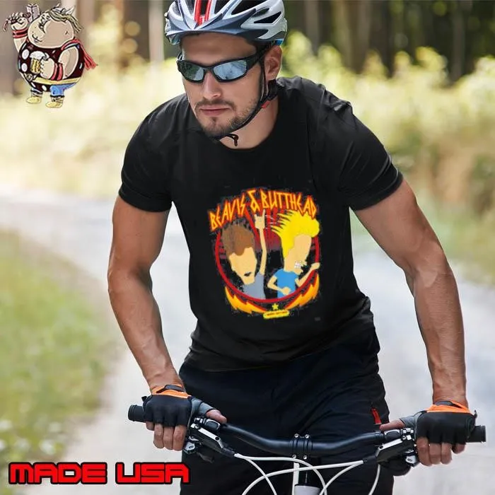 Beavis And Butt Head Metal Colors Rock Out Unisex