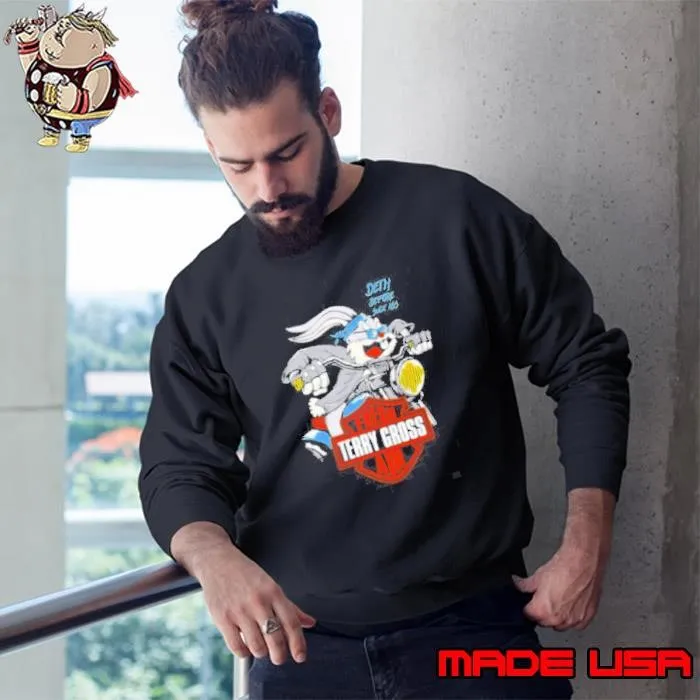 Bugs Bunny death before suck ass fresh air Terry Gross Sweatshirt