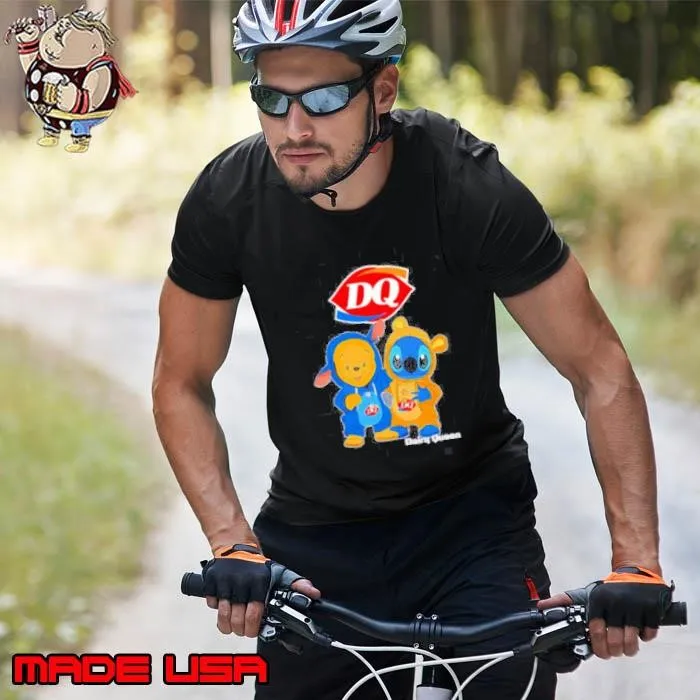 Dairy queen pooh and stitch friends shirt