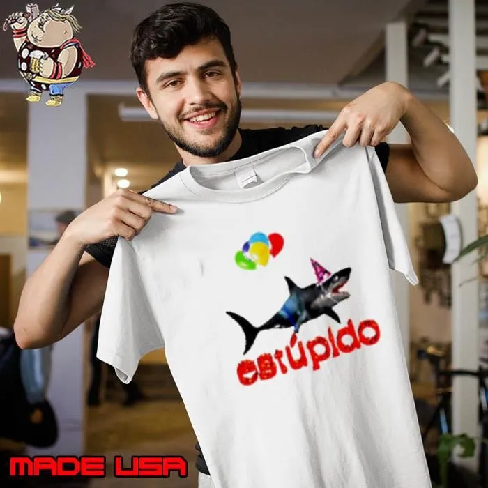 Estupido Shark Birthday Unisex
