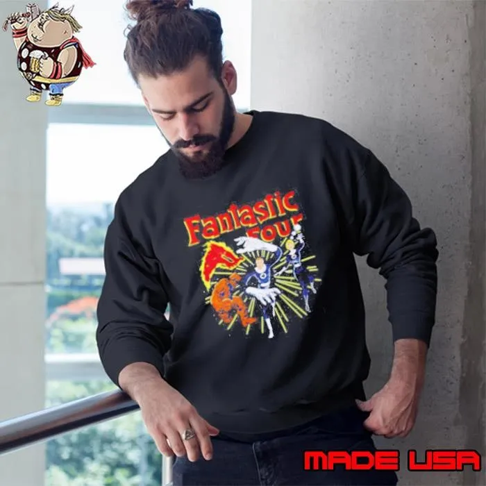 Fantastic Four Characters cartoon Sweatshirt