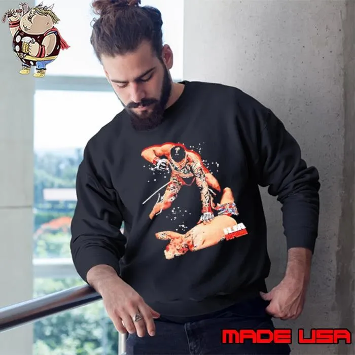Ilia Topuria UFC Champions 2025 graphic signature Sweatshirt