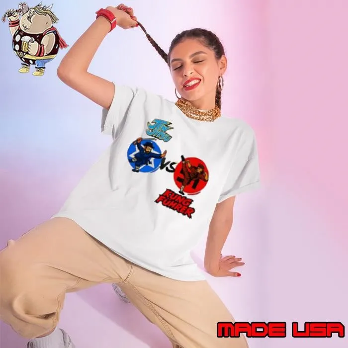 Jew Jitsu Vs Kung Fuhrer Ladies tee