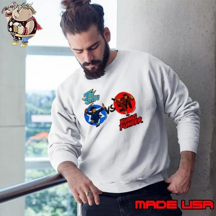 Jew Jitsu Vs Kung Fuhrer shirt