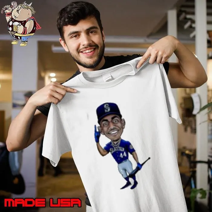 Julio Rodriguez Art seattle mariners jersey cartoon shirt