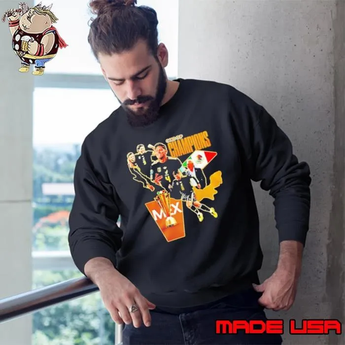 Mexico Gold Cup Champions 2025 player Sweatshirt