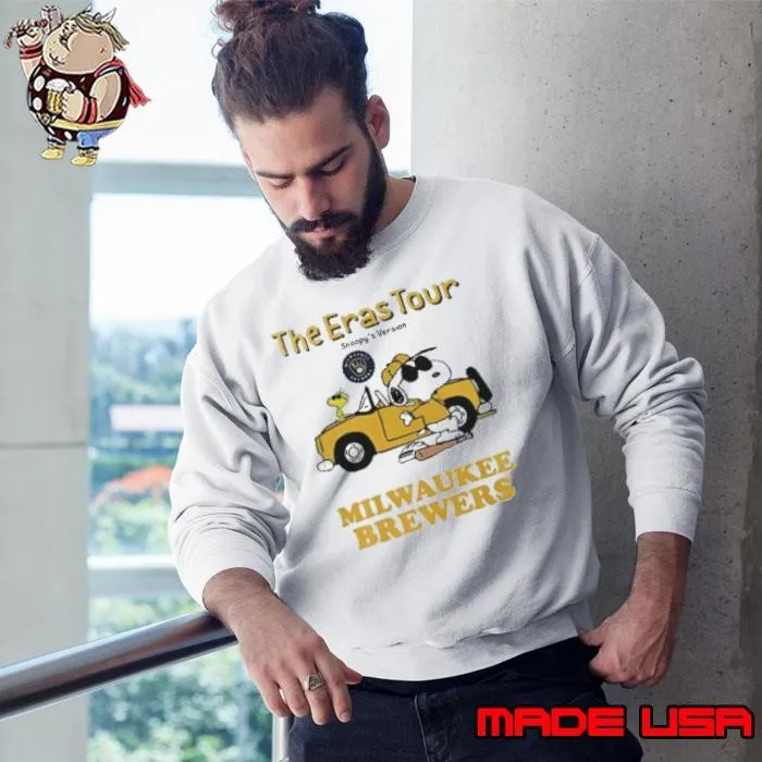 Milwaukee Brewers The Eras Tour Snoopy Shirt