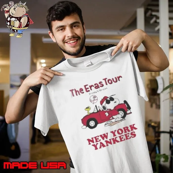 New York Yankees The Eras Tour Snoopy Shirt