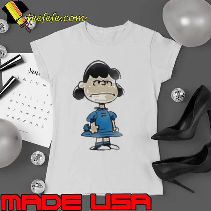 Peanuts Lucy Character cartoon cute Ladies tee