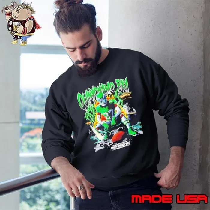 Quinyonamo Bay Quinyon Mitchell graphic Philadelphia Eagles Sweatshirt