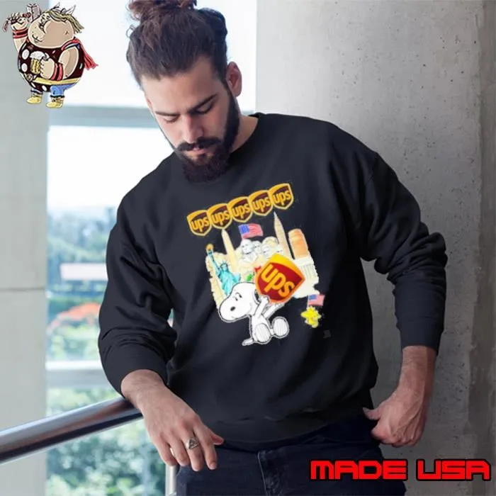 Ups with Snoopy freedom Sweatshirt