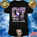 07 tarvaris jackson 1983 2020 thank you for the memories signature shirt