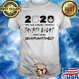 2020 the one where i turned thirty eight and was quarantined toilet paper covid-19 shirt