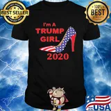 American shoe I'm a trump girl 2020 shirt