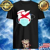 Apple Nurse Alabama Flag Covid-19 shirt