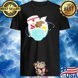 Apple Nurse Illinois Flag Covid-19 shirt