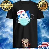 Apple Nurse Louisiana Flag Covid-19 shirt