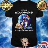 Baby groot i think quarantine the beatles is spelled listening shirt