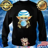 Baby Yoda hug AT&T mask s Sweater