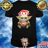 Baby Yoda hug Dairy queen mask shirt