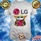Baby yoda hug lg covid-19 2020 shirt