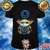 Baby yoda hug monat global covid-19 shirt