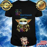 Baby yoda hug northwell heath covid-19 2020 shirt