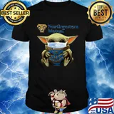Baby yoda hug northwestern mutual covid-19 shirt
